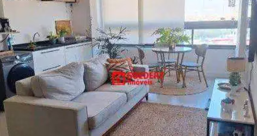 Apartamento condomínio the brick com 2 dormitórios à venda, 69 m² por r$ 798.000 - vila augusta - guarulhos/sp