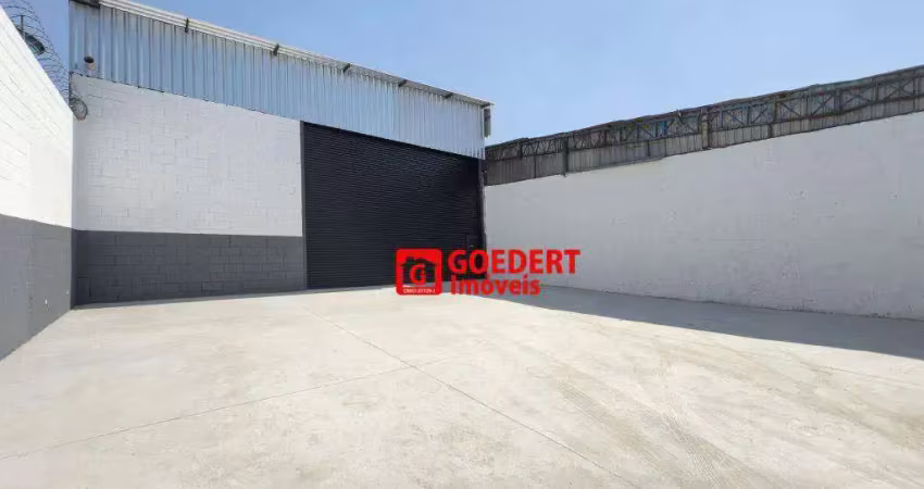 Galpão novo para alugar, 300 m² por r$ 12.300/mês - cidade industrial satélite de são paulo - guarulhos/sp