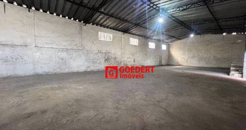 Galpão para alugar, 378 m² por r$ 6.742,93/mês - cidade jardim cumbica - guarulhos/sp