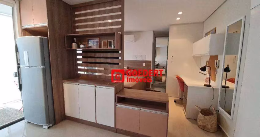 Apartamento studio condomínio first com 1 dormitório à venda, 38 m² por r$ 370.000 - vila augusta - guarulhos/sp