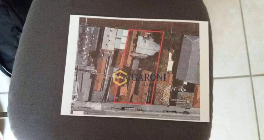 Terreno à venda, 1400 m² por R$ 8.600.000 - Zoneamento: Zona de Centralidade, Próximo ao Poupatempo e Igreja Universal, Água Branca - São Paulo/SP