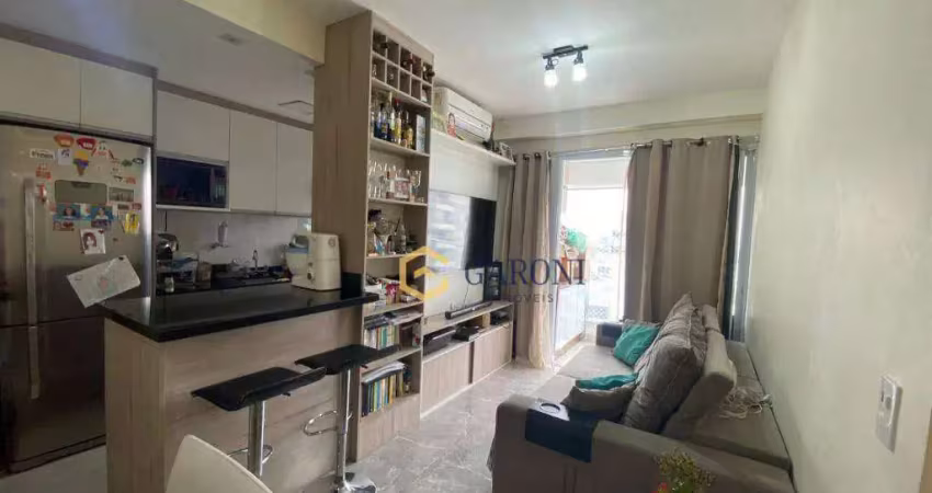 Apartamento com 2 dormitórios à venda, 55 m² - vila anastácio - são paulo/sp