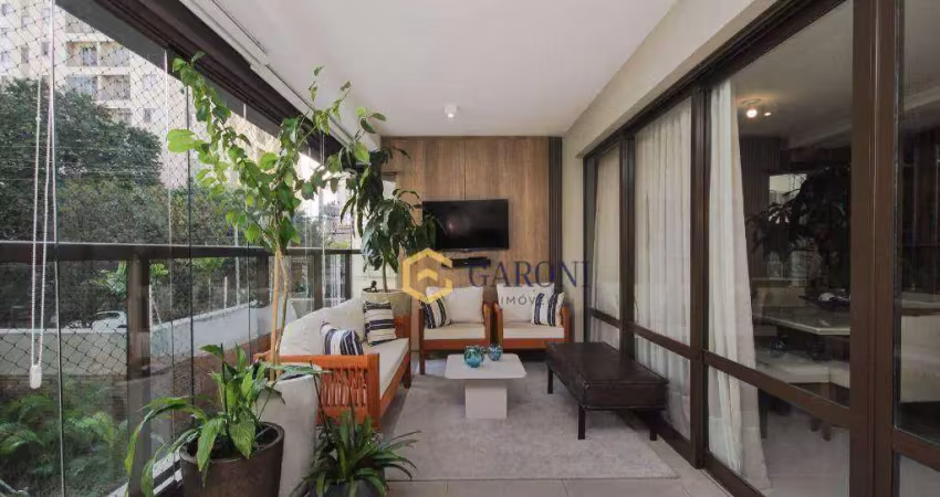 Apartamento com 3 dormitórios à venda, 131 m² por r$ 2.595.000,00 - bela aliança - são paulo/sp