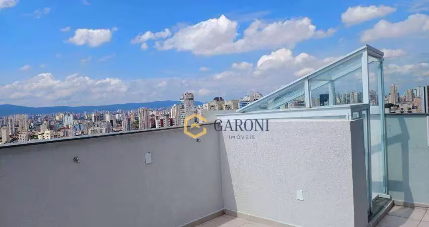 Cobertura com 2 dormitórios, 56 m² - vila ipojuca - são paulo/sp