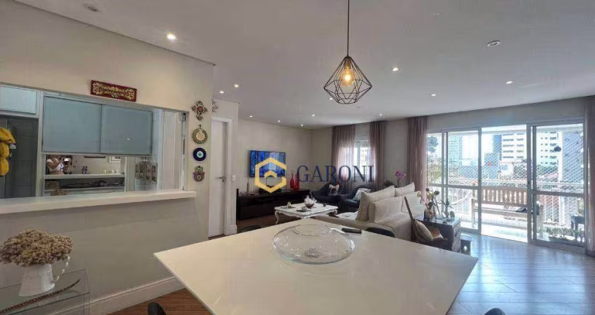Apartamento com 3 quartos sendo 1 suíte, 3vagas fixas e depósito à venda, 136 m² - Perdizes - São Paulo/SP
