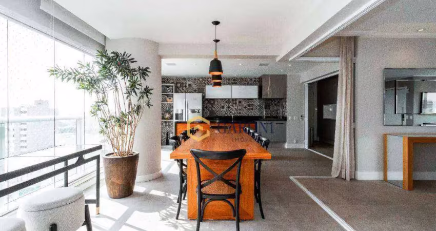 Apartamento com 4 dormitórios à venda, 235 m² - alto da lapa - são paulo/sp
