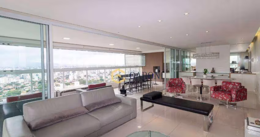 Apartamento à venda, 234 m² por r$ 4.500.000 - alto da lapa - são paulo/sp