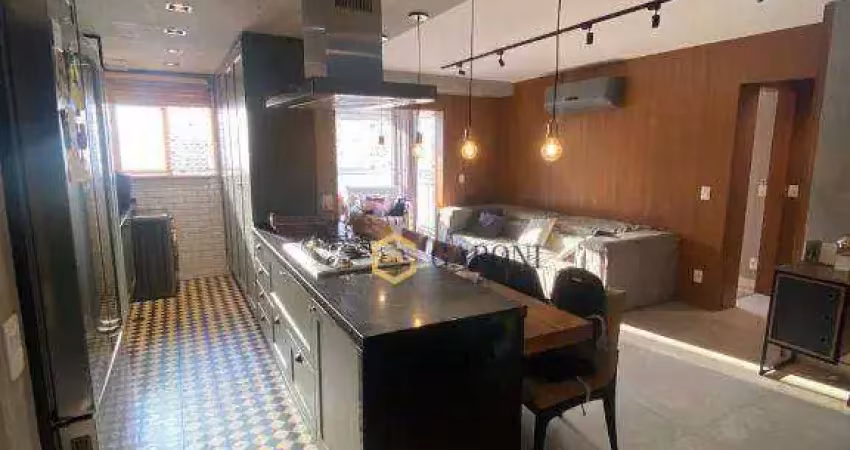 Cobertura com 2 quartos/suítes à venda, 121 m²  - alto de pinheiros - são paulo/sp