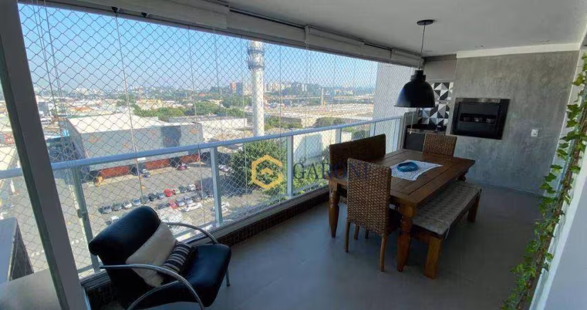 Apartamento com 3 dormitórios à venda, 96 m²  - Vila Anastácio - São Paulo/SP