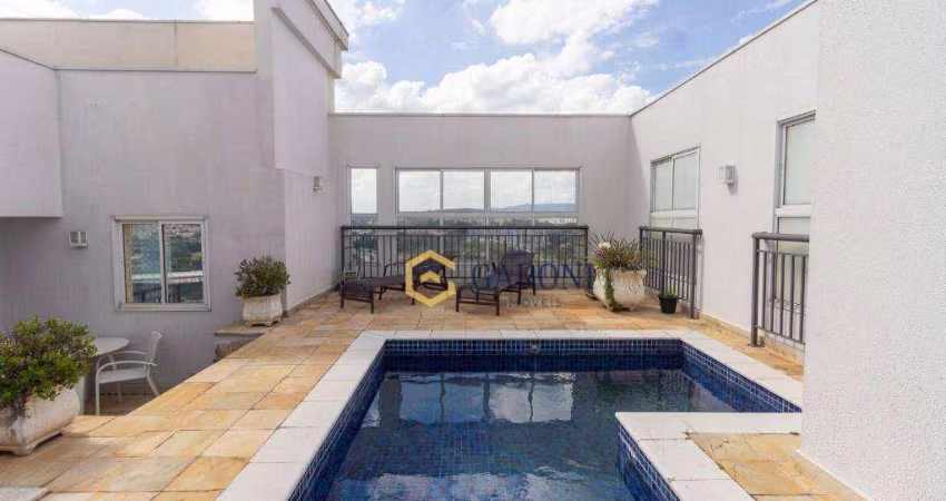 Cobertura com 3 quartos à venda, 265 m² -Condomínio com quadra de tenis - 3 vagas  - Vila Leopoldina - São Paulo/SP
