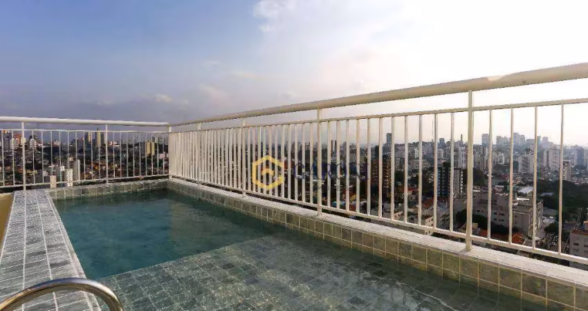 Cobertura à Venda na Vila Romana – 290 m², 4 Suítes, Vista Incrível!