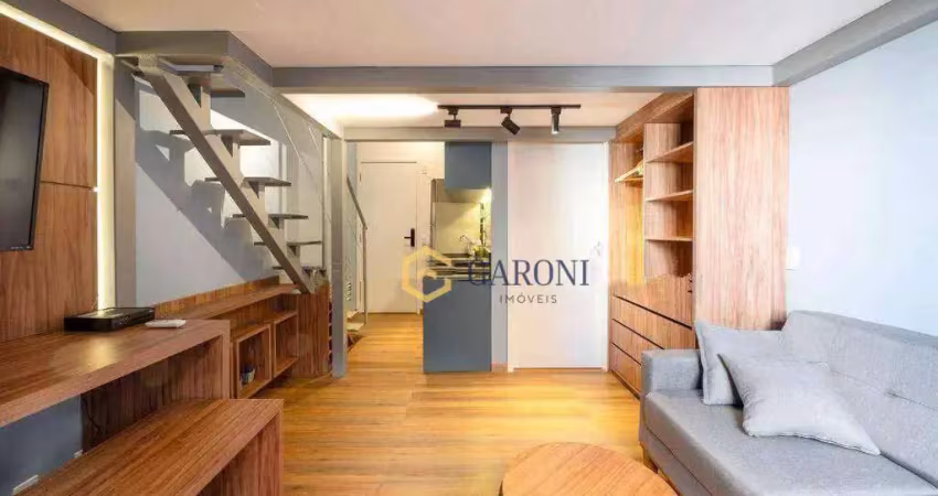 Loft com 1 dormitório à venda, 35 m² por r$ 540.000,00 - vila madalena - são paulo/sp