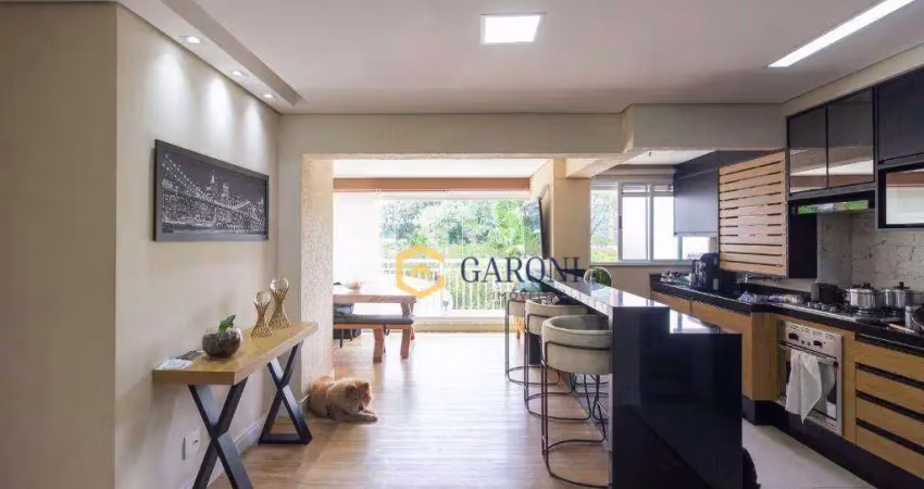 Apartamento garden com 3 dormitórios à venda, 105 m² - lapa - são paulo/sp