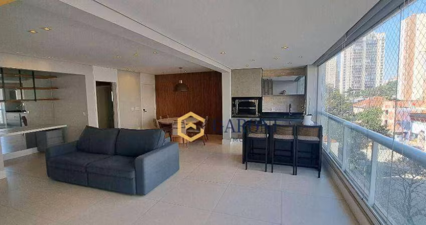 Apartamento com 3 dormitórios à venda, 129 m² - Vila Romana - São Paulo/SP