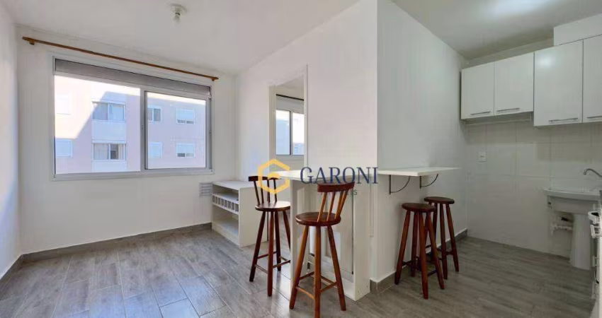 Apartamento com 2 dormitórios para alugar, 34 m²  - Vila Leopoldina - São Paulo/SP