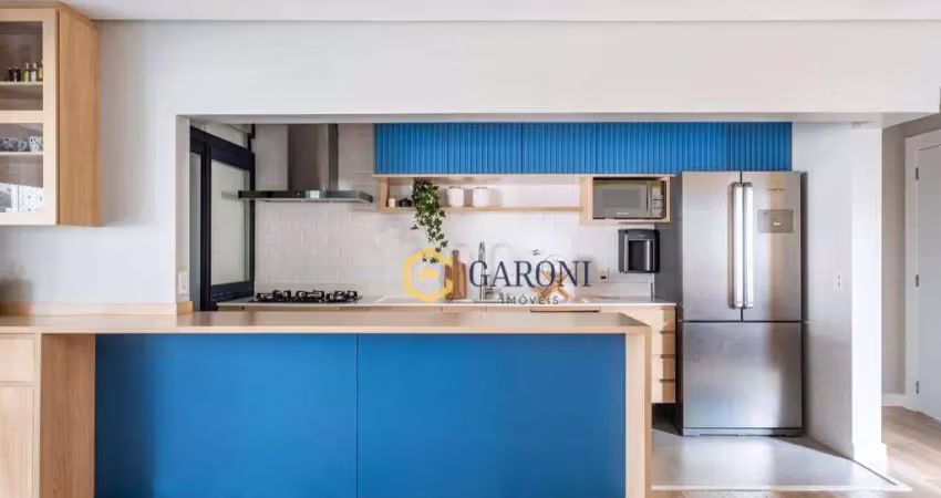 Apartamento mobiliado de 89m² à venda na Vila Ipojuca – 3 dormitórios, varanda gourmet e excelente localização