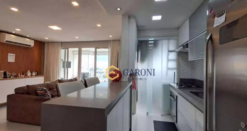 Apartamento com 3 dormitórios à venda, 69 m² - vila anastácio - são paulo/sp