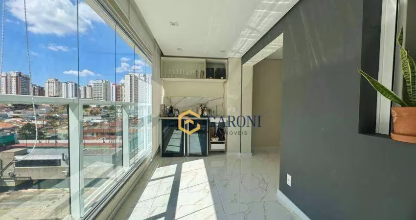 Apartamento para locação no condomínio audace, avenida imperatriz leopoldina com 1 suíte e 69 metros - vila leopoldina
