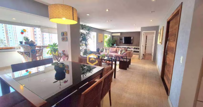 Apartamento com 3 quartos  à venda, 163 m²  - morumbi - são paulo/sp