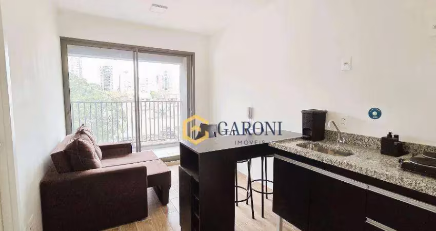 Apartamento de 1 dormitório para venda ou locação, na pompéia