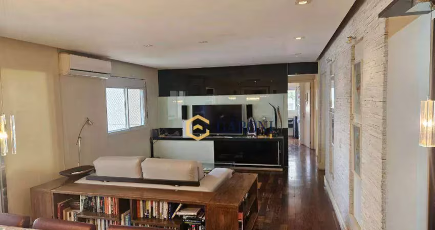 Apartamento com 3 dormitórios para alugar, 120 m²  - sumaré - são paulo/sp