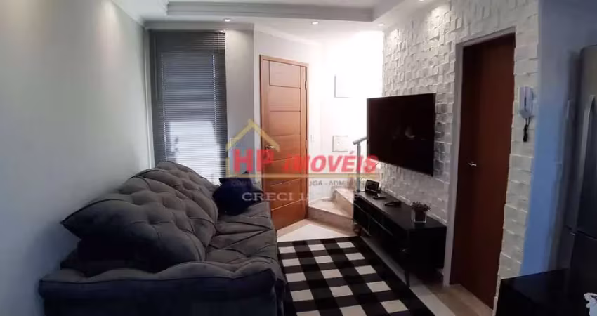 Sobrado 78m² em condomínio fechado 2 dormitórios, 2 vagas no