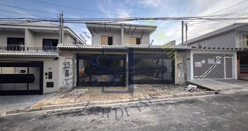 Sobrado novo com 03 suítes e 04 vagas em osasco, bela vista.