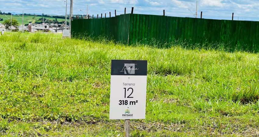 Terreno na primeira rua do Condomínio Indaiá Londrina - 318 metros quadrados