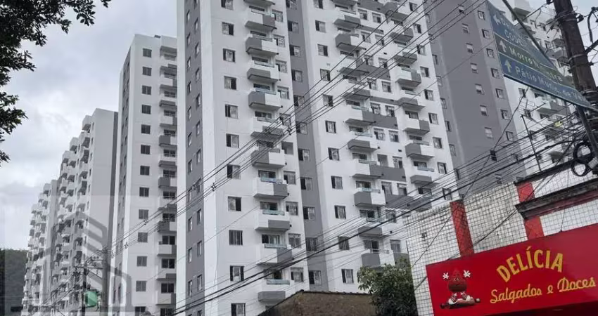 Mcmv único - condomínio club dentro da cidade - 2 quartos e vaga-santos/sp