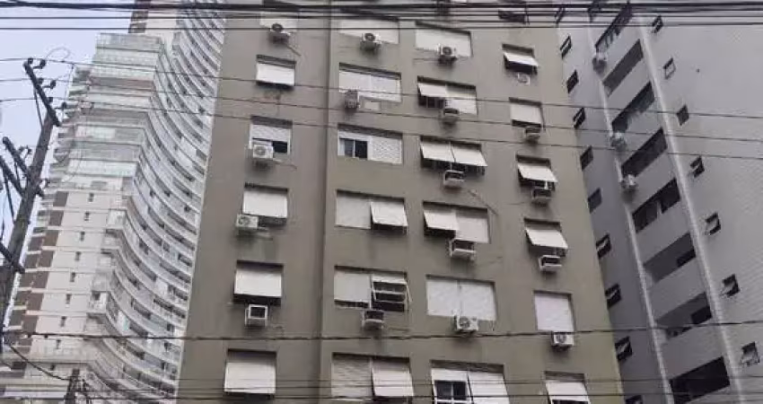 Av. paralela a praia 2 quartos - 1 vaga - bairro pompéia - santos/sp