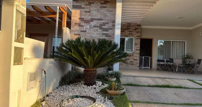 Casa em condomínio fechado com 3 quartos à venda na Rua. Domingos Alberto Lazzazera, 143, Loteamento Terras de São Pedro e São Paulo, Salto