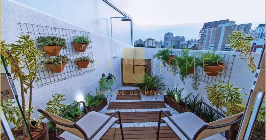 Apartamento cobertura de 80m2, na Vila Nova Conceição à venda