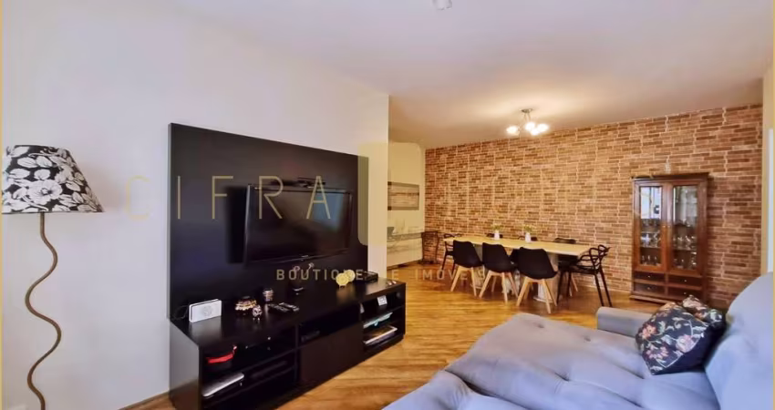 Apartamento à venda, bem iluminado, com 98m² com 2 dormitórios e excelente localização.