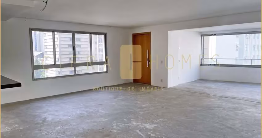 Apartamento à venda, 187 m², 3 suítes, 3 vagas, no melhor do Jardim Paulista
