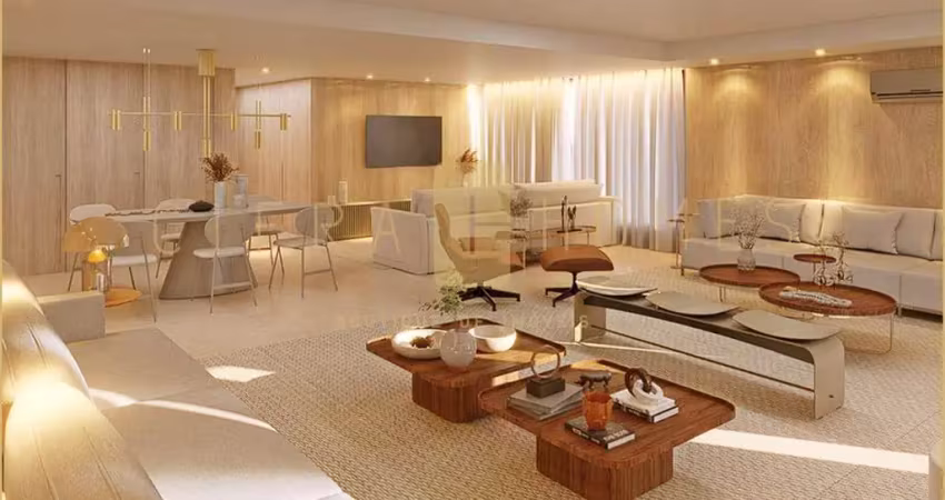 Apartamento totalmemte reformado com 3 suítes, sala ampla, ar-condicionado e lazer completo em regi