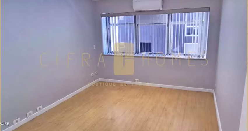 Sala comercial com 25m², ar-condicionado, banheiro privativo, com muita segurança na av paulista