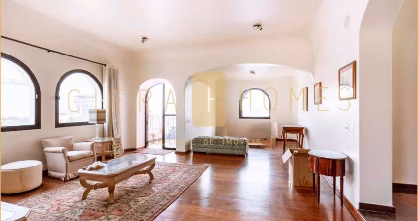 Belíssimo apartamento com 279m², 4 suítes, 3 vagas, lazer completo e vista para o Jardim Paulista.