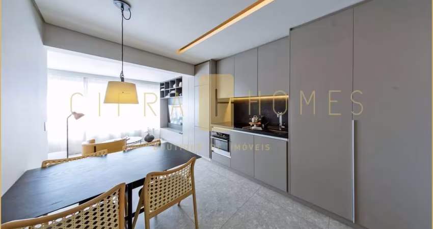 Apartamento mobiliado com lazer completo, 2 quartos e serviços inclusos na Vila Olímpia
