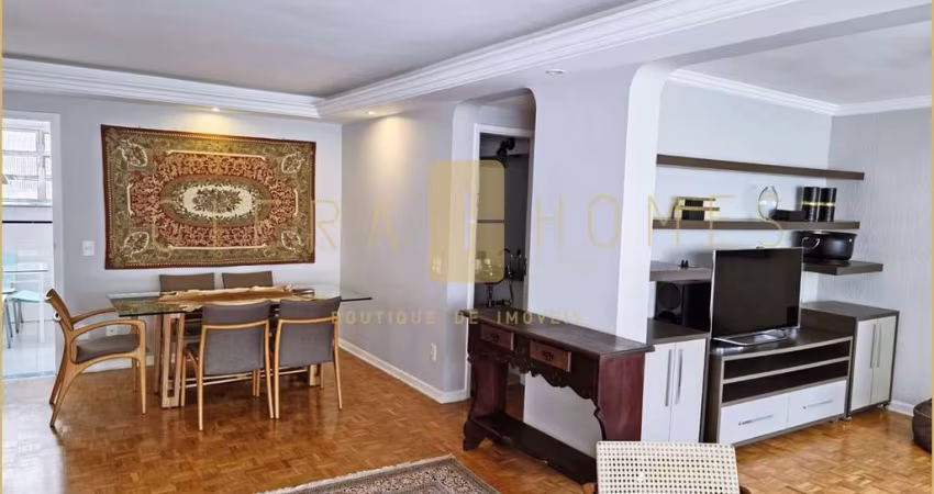 Apartamento com 3 dormitórios, mobiliado, no coração do Itaim para locação