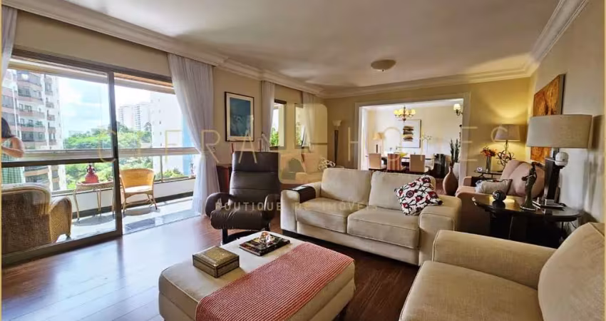 Apartamento com 3 suítes à venda com ampla sacada, salas de estar, jantar e almoço e lazer completo