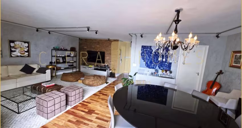Apartamento elegante, para locação. Mobiliado, com 3 dormitórios com suíte e vista ampla no melhor