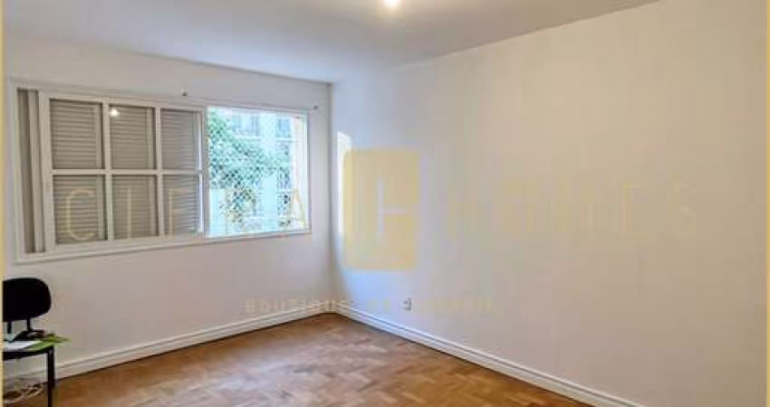 Apartamento amplo de 2 dormitórios com vaga, salão de festas e playground no Jardim Paulista
