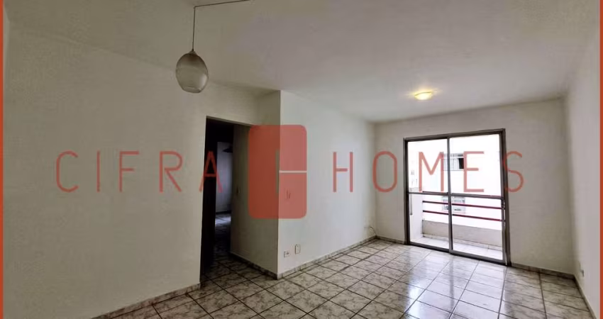 Apartamento para locação, bem arejado, com 2 dormitórios, 1 vaga de garagem, em maravilhosa localiz