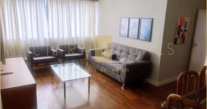 Apartamento com 105m², Mobiliado, de 3 Dormitórios no Paraíso, Conforto e Localização Privilegiada