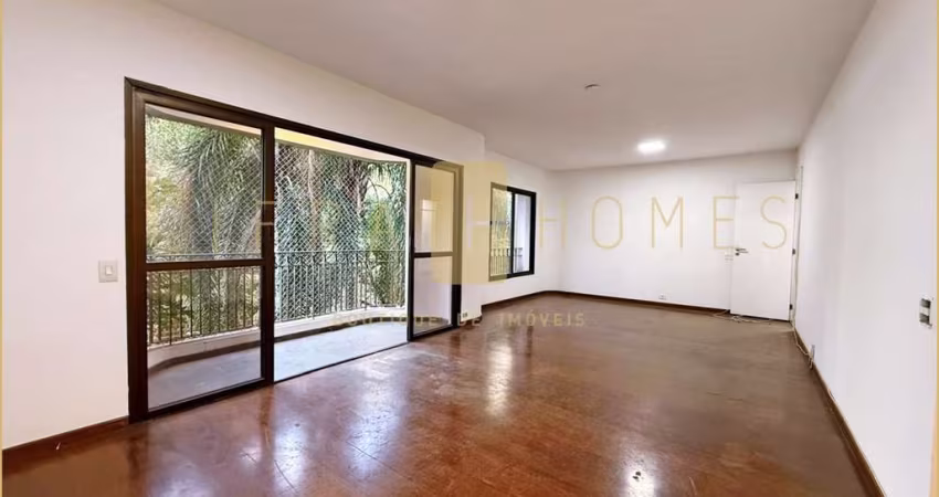 Apartamento com 142m² na Vila Nova Conceição, com 4 dorms e excelente lazer, próximo ao Parque Ibir