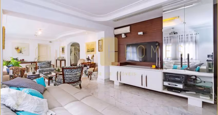 Apartamento à venda com 3 suítes, home theater e escritório. um clássico de luxo, 100% reformado no