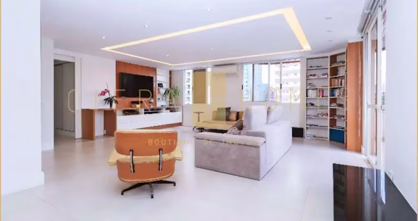 Apartamento à venda, 204 m², suíte máster, closet, lareira, 4 vagas, Pinheiros