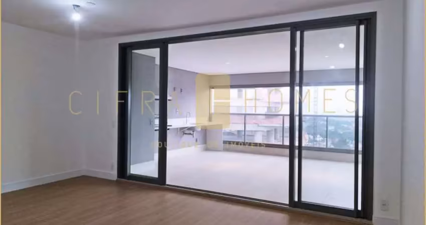Apartamento para locação, 160m², 3 suítes, 2 vagas, lazer completo, em Pinheiros