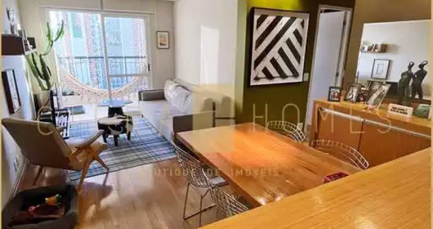 Apartamento à venda, mobiliado, com 73 m², 2 quartos (1 suíte), em pinheiros