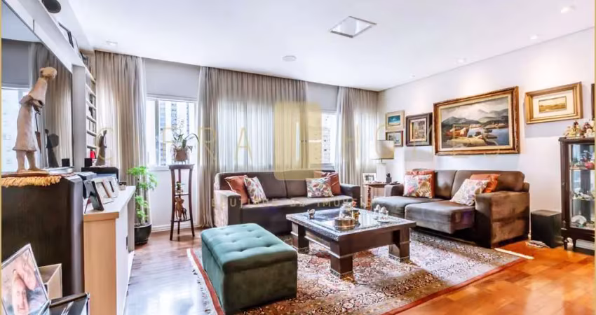 Apartamento à venda, com 128 m², 3 quartos (1 suíte), 1 vaga, no jardim paulista